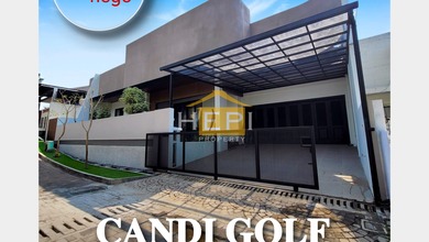 Rumah Elegan di Candi Golf, Semarang, 4 KT, LT 397m²