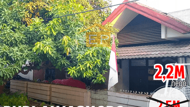 Rumah Sederhana area Puri Anjasmoro, Semarang, Luas 325 m2